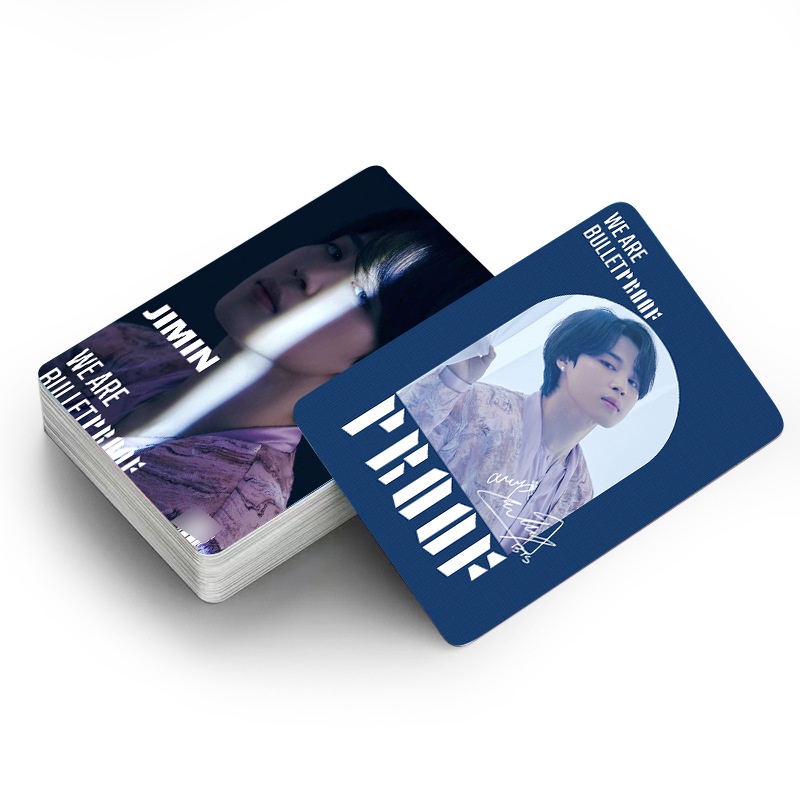 30pcs / box Kartu Lomo Foto BTS Album JIMIN