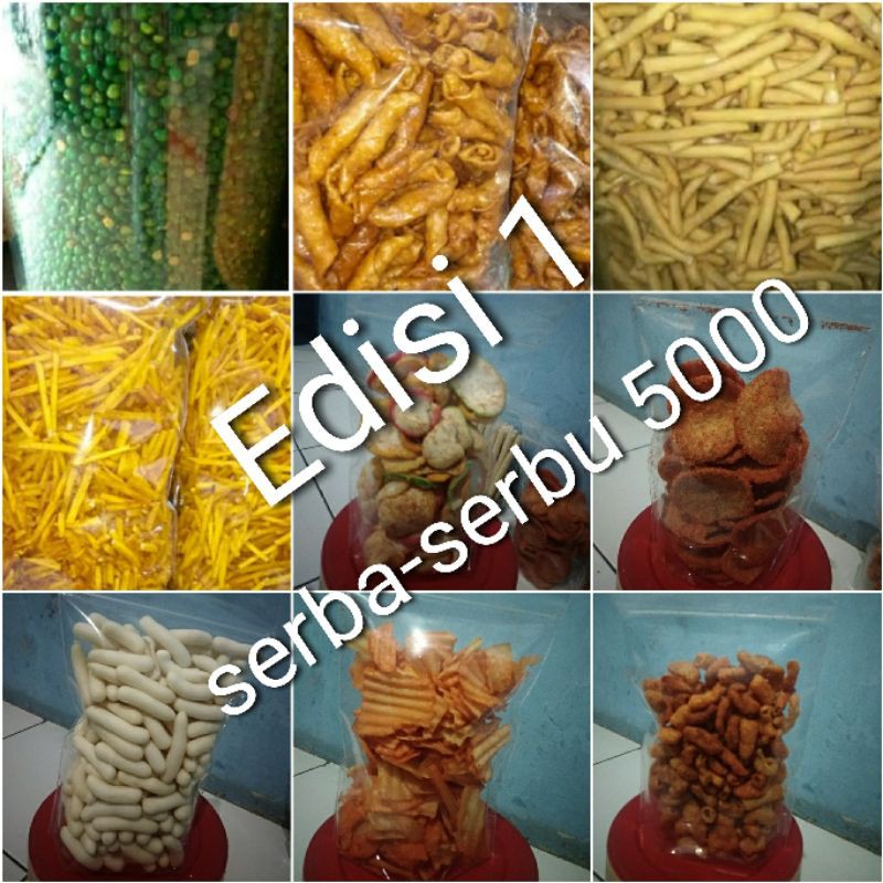 

snack-snack serba5000 banyak rasanyah