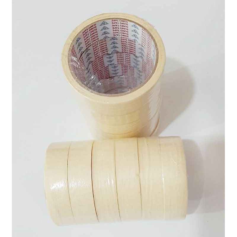 Lakban Kertas / Masking Tape Sumo 24mm 1&quot;