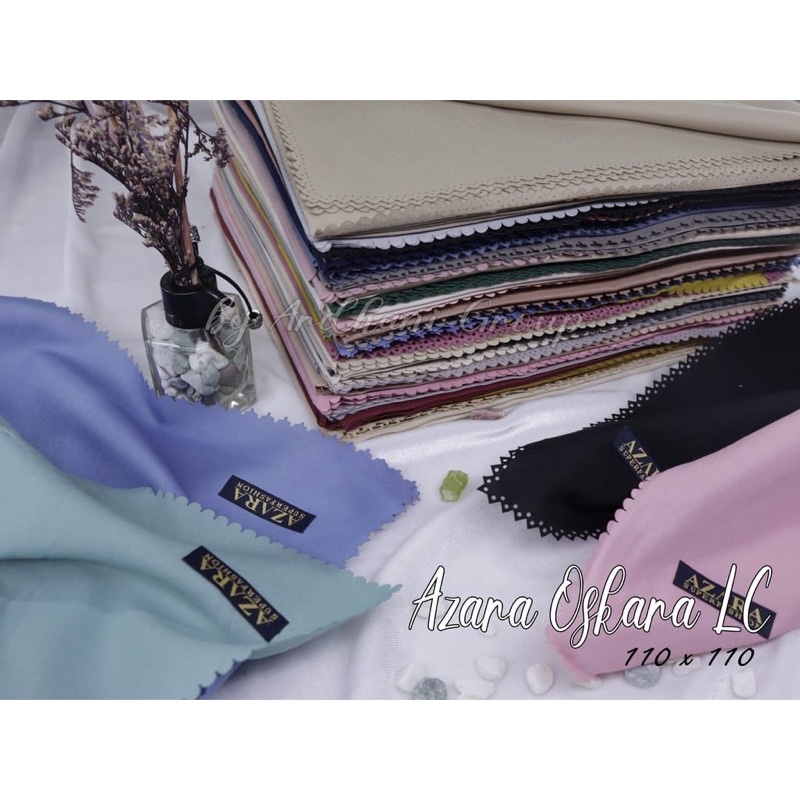 Hijab Segi Empat Azara LC Kerudung Segi Empat Hijab Azara Kerudung Azara