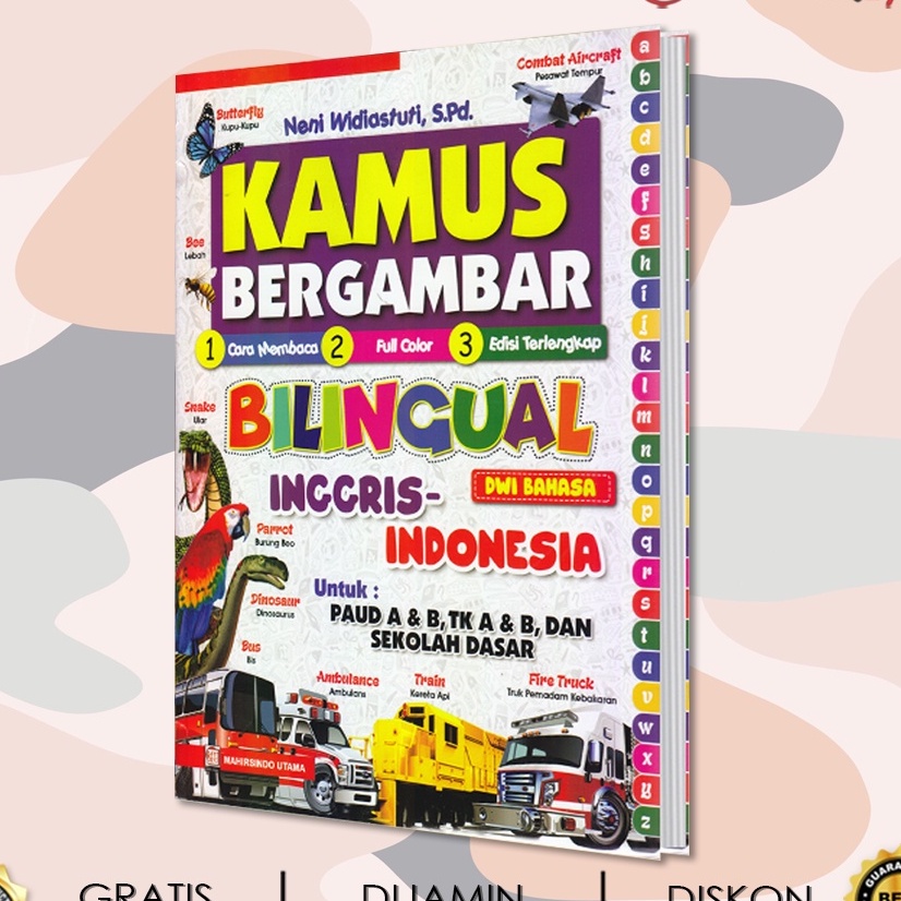 KAMUS BERGAMBAR BILINGUAL KARYA NENI WIDIASTUTI