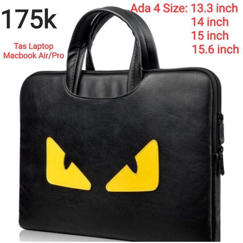 Tas jinjing Laptop Macbook Air/Pro Tas Kantor import