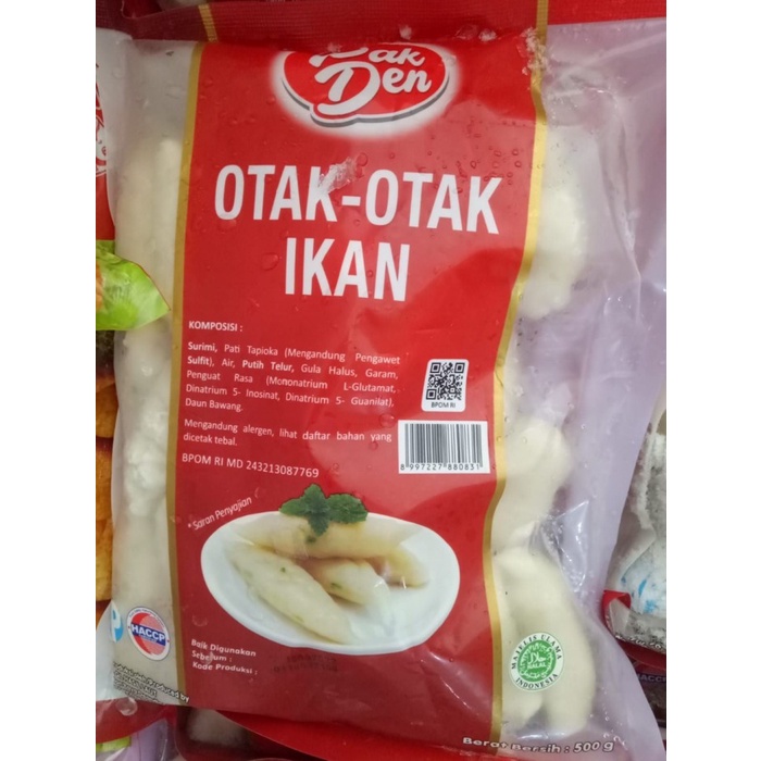 

Pak Den Otak Otak Ikan 500g