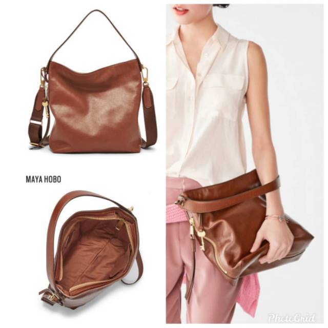 Authentic Fossil Maya Hobo