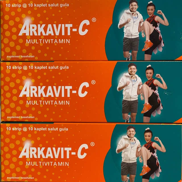 Arkavit C / Vitamin C / Multivitamin / Suplemen Kesehatan