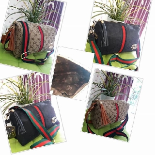 REAL PICT LV TABUNG SLING BAG TAS  IMPORT TAS  BATAM 