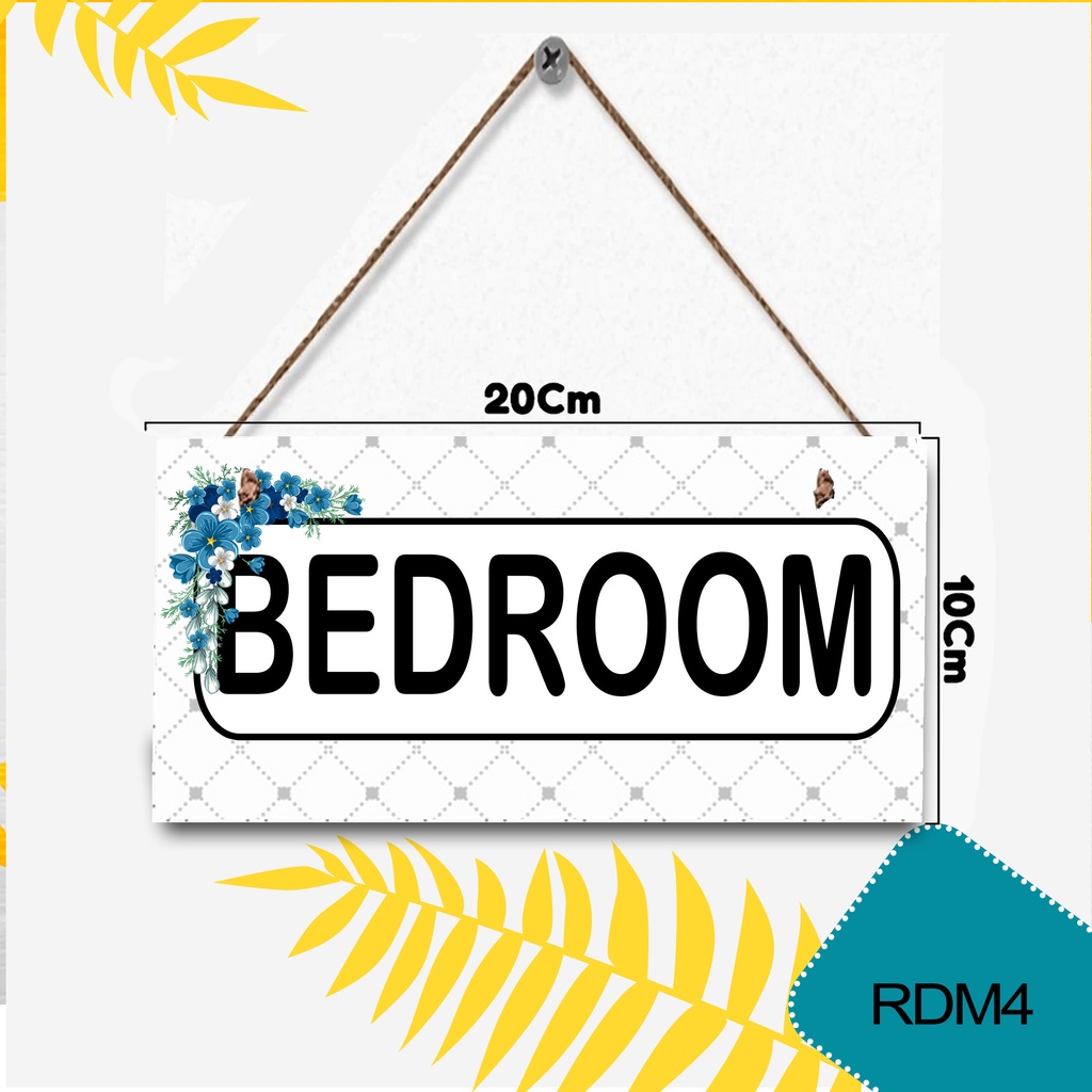 Walldecor Hiasan dinding rumah Hiasan Dinding toilet kamar tidur gantung tali rami hiasan pintu gant