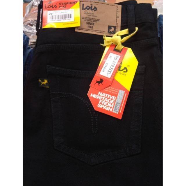 celana jeans panjang lois standar reguler, celana jeans lois original, celana panjang lois original