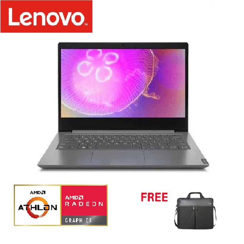 LENOVO SLIM V14ADA-ETID - AMD ATHLON - 8GB - 256SSD - 14"- AMD RADEON - GARANSI RESMI