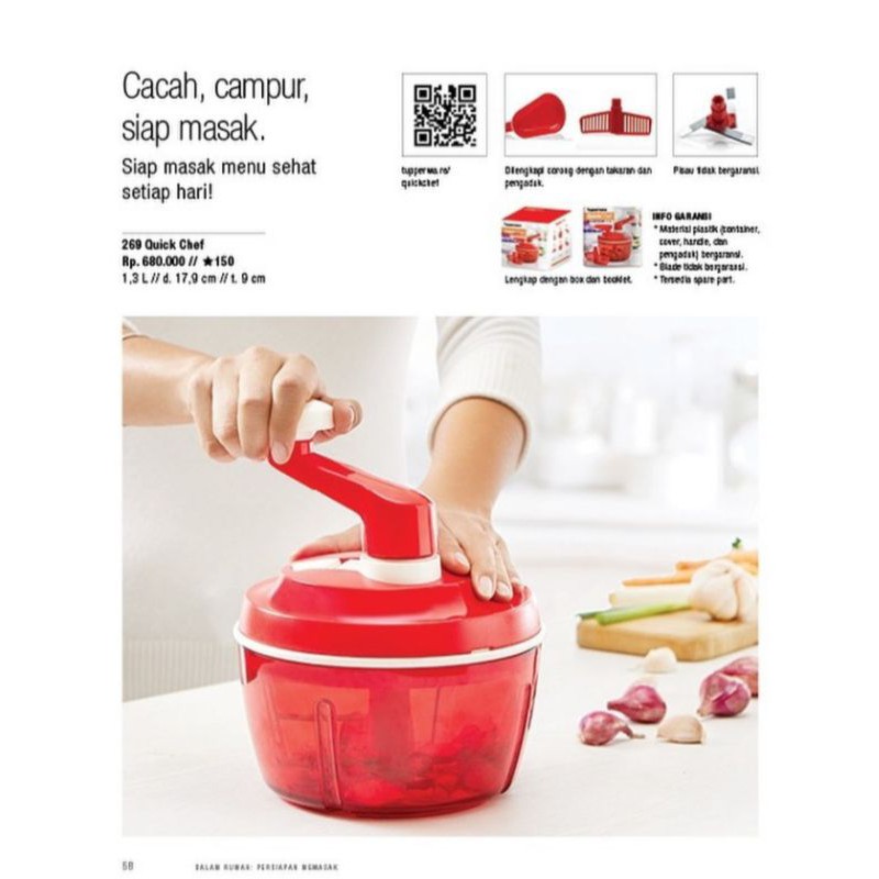 quick chef tupperware