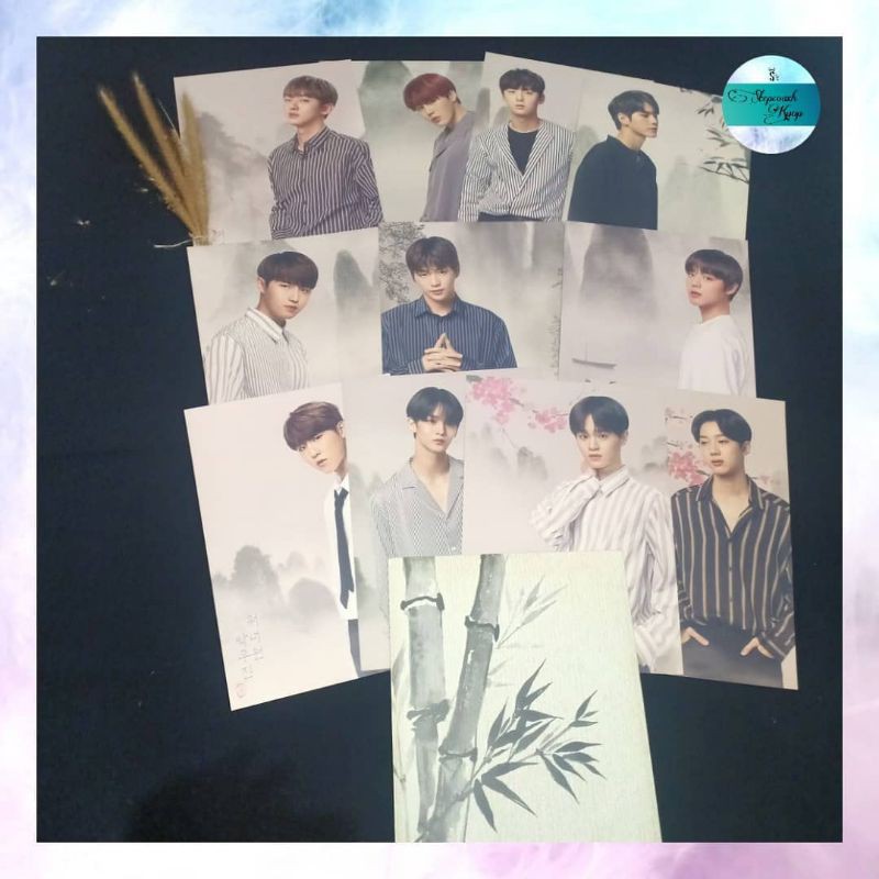 Wanna One x Gmarket Postcard