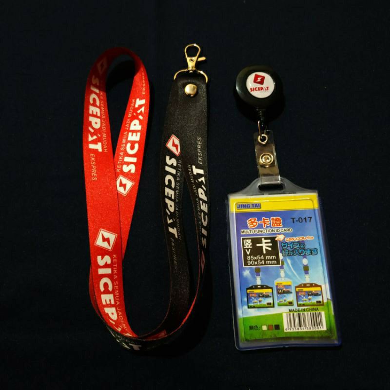 

Paket lengkap tali id card printing dan nametage minim 50