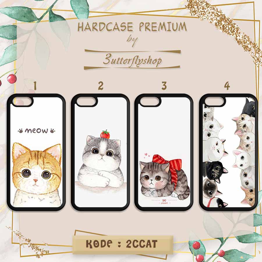 [HARDCASE] Sweety Little Cat case Oppo Vivo Realme Redmi Xiaomi Samsung iphone