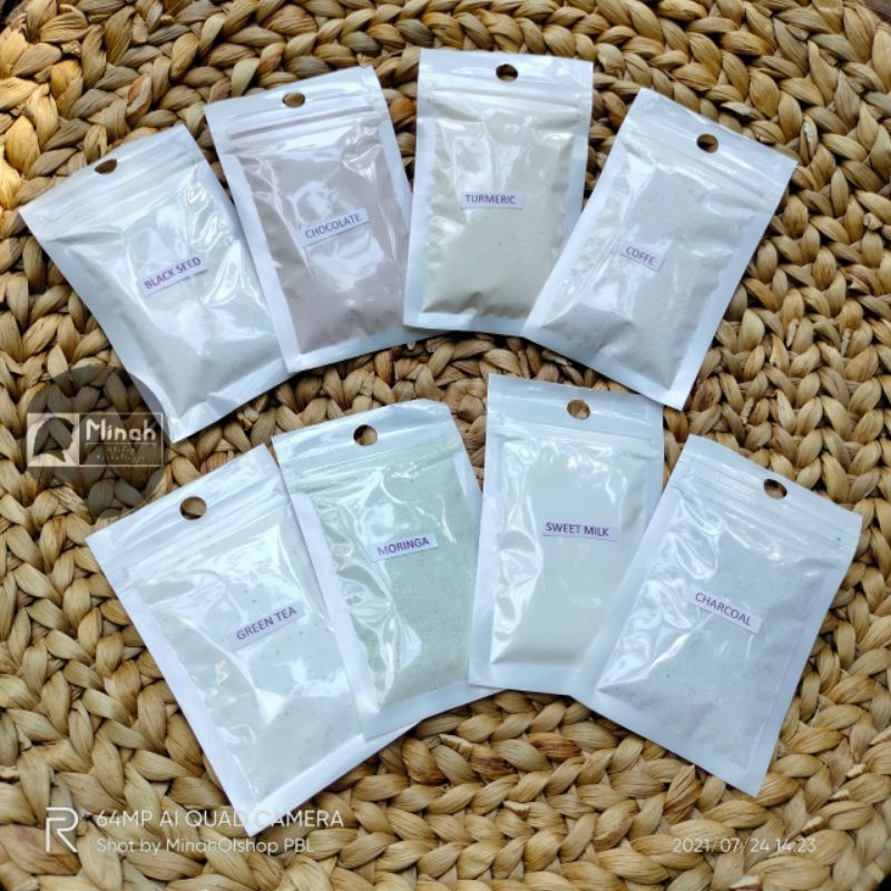 Masker Organik Plastik Klip