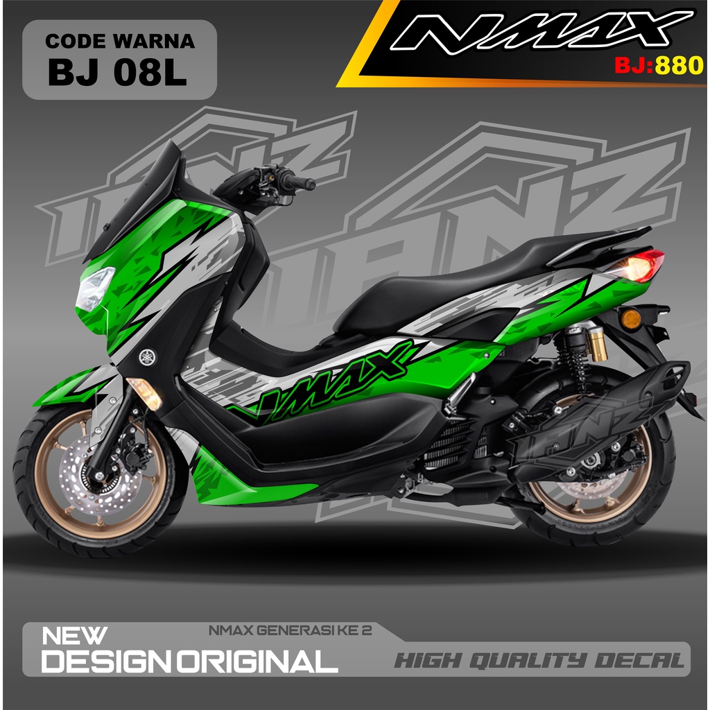 VARIASI STICKER ALL NEW NMAX / DECAL FULL BODY NMAX / DECAL STIKER FULL BODY NMAX / stiker decal nmax terbaru