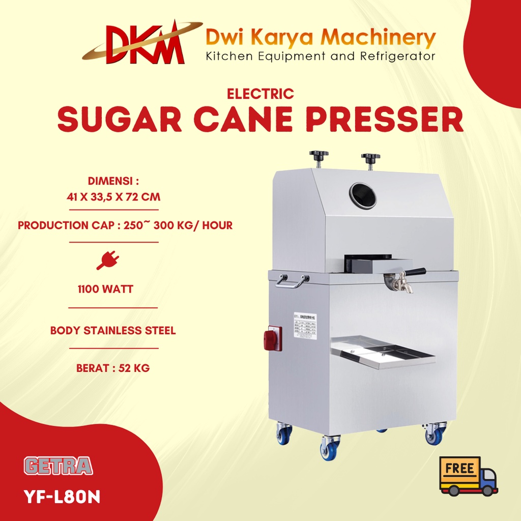 SUGAR CANE PRESSER GETRA /MESIN PRESS TEBU YF-L80N / YF L80N