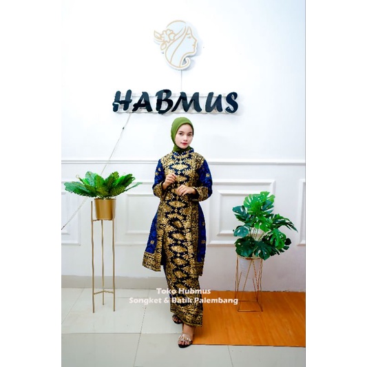 COUPLE BAJU KONDANGAN SETELAN SONGKET PALEMBANG