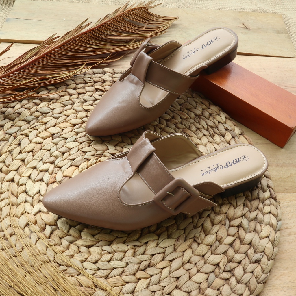 HMF Jursy Hak Mule Wanita 3 cm
