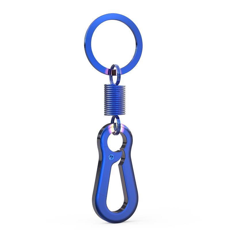 Kepala Kunci Modifikasi Cnc Burnt Titanium Untuk Motor Ktm 125 Rowing 400 Um+Key Shell-keychain