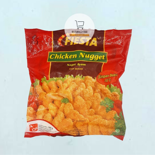 Fiesta Chicken Nugget/Stikie 500gr Kemasan Merah Nugget Fiesta