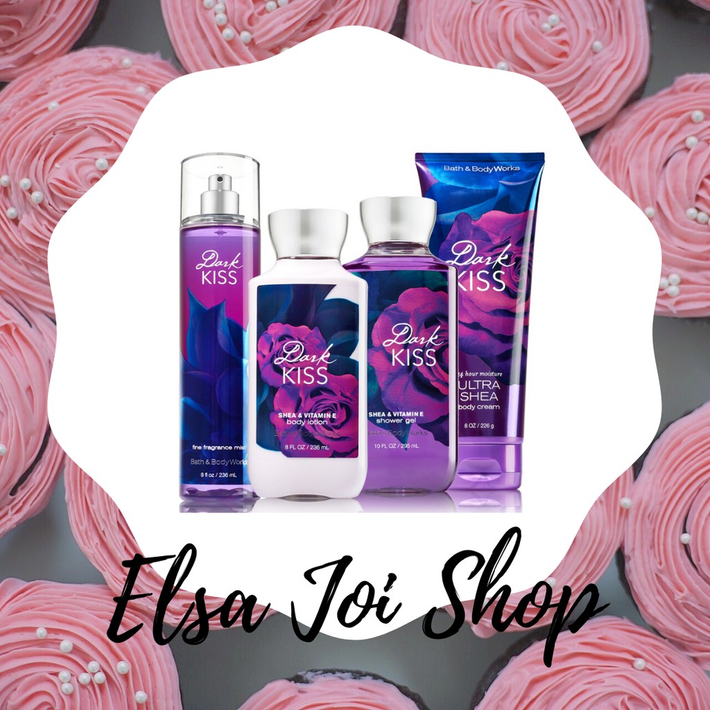 BBW Bath &amp; Body Works DARK KISS SERIES