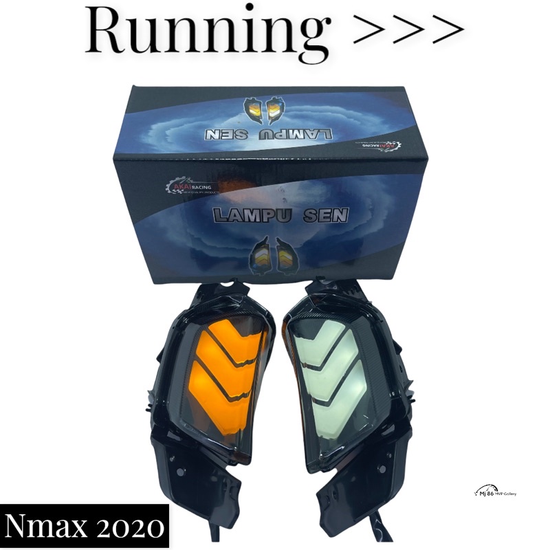 Lampu Sein Nmax New 2020 - 2022 Model Running Kualitas Terbaik