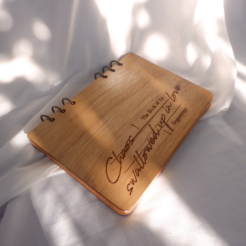 

Day6 Negentrophy Wooden Notebook | buku jurnal