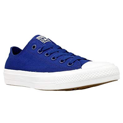 PROMO Sepatu Converse CT Chuck Taylor All Star OX Classic Biru Dongker Navy Low Pendek / ORIGINAL