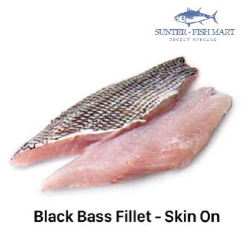 

IKAN BLACK BASS FILLET/ KAKAP HITAM (SKIN ON)
