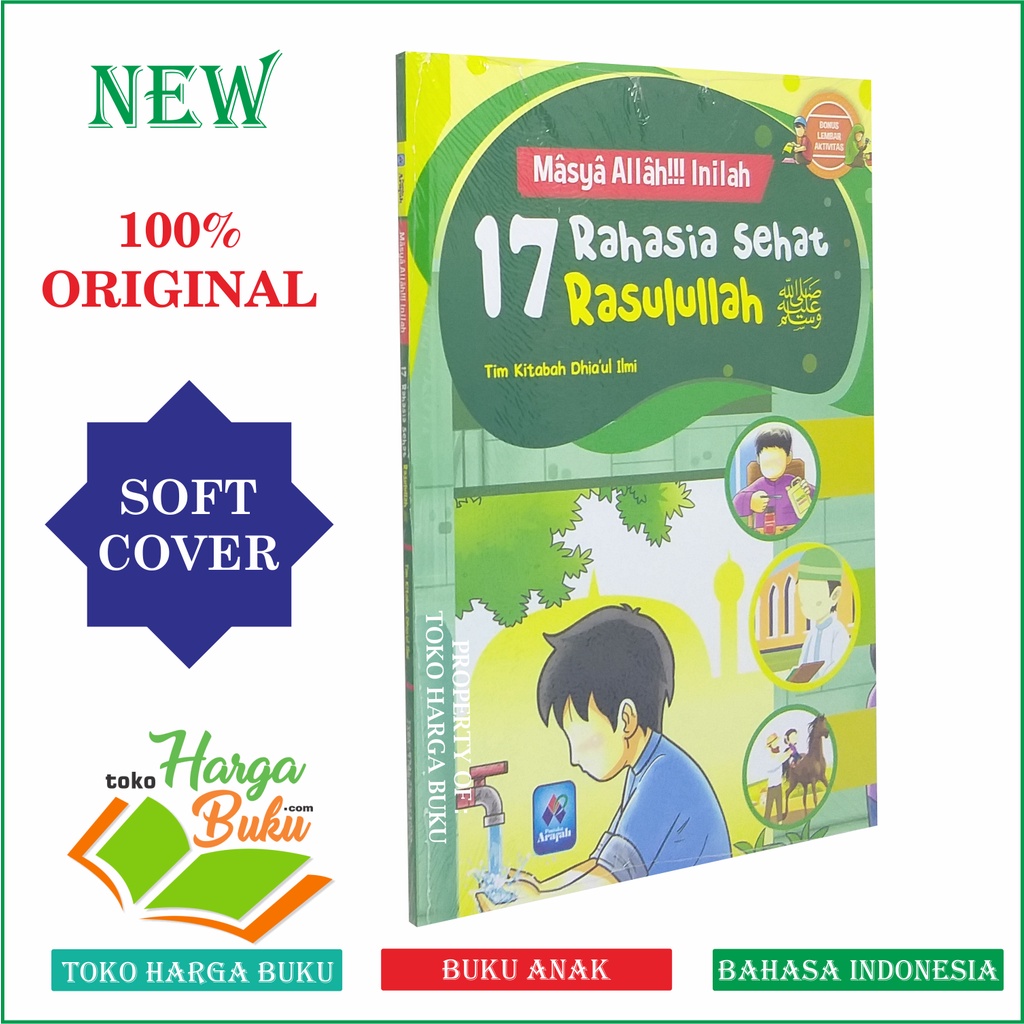 Masya Allah Inilah 17 Rahasia Sehat Rasulullah - Pustaka Arafah