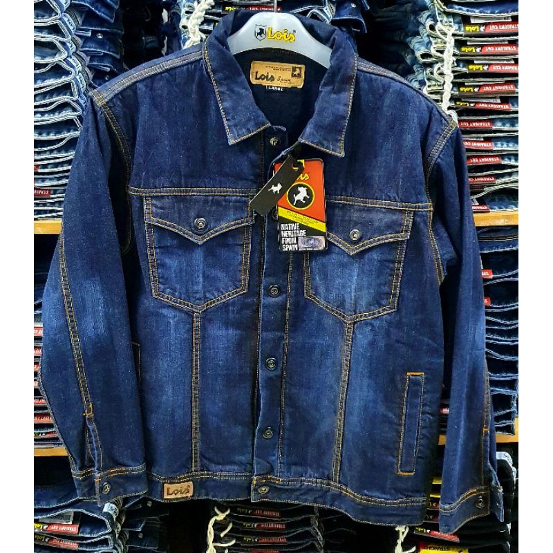 Lois Jeans Original 100% - Jaket Jeans - Jaket Denim
