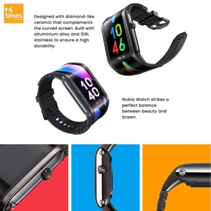 Nubia Watch Smartwatch 4.01 Flexible AMOLED Display
