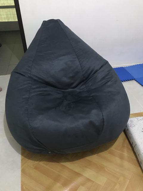 Jco Cover Bean Bag Suede Teardrop Large