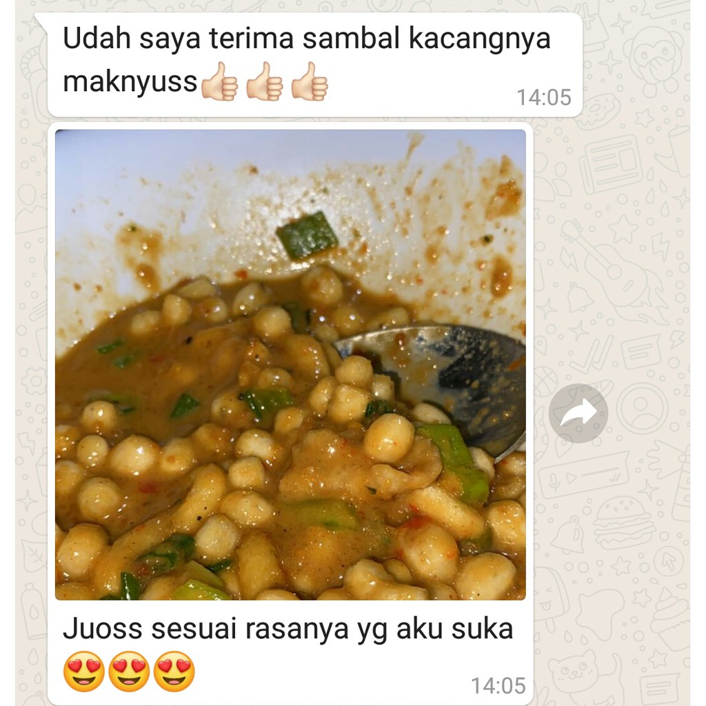 Jual SAMBEL KACANG PREMIUM SERBAGUNA (untuk nasi uduk, gorengan 