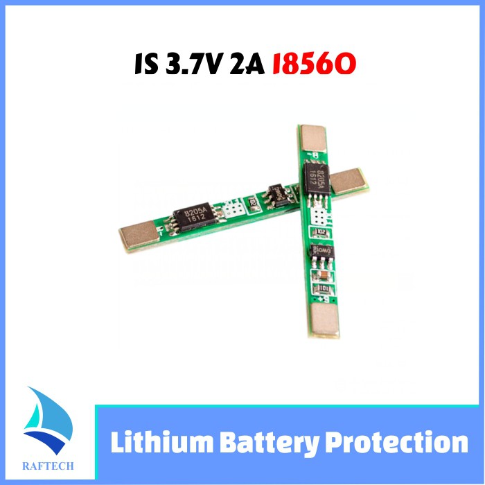 1S BMS 3,7V 2A 18560 Lithium Battery Protection