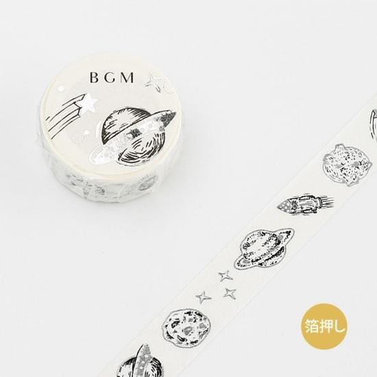 

BGM Planet Washi Tape / Sample (per meter)