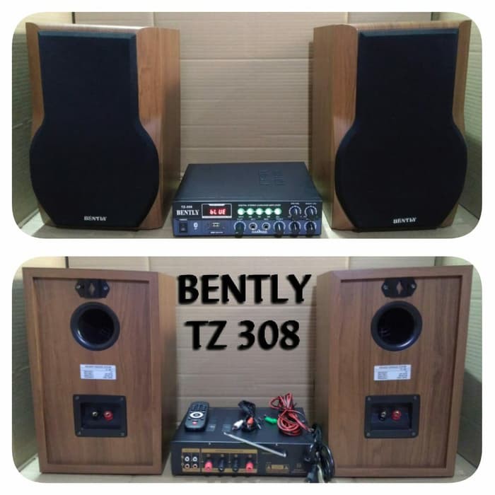 Paket Karaoke System BENTLY LM 308 (6 Inc,USB,SD,dan Bluethoot)