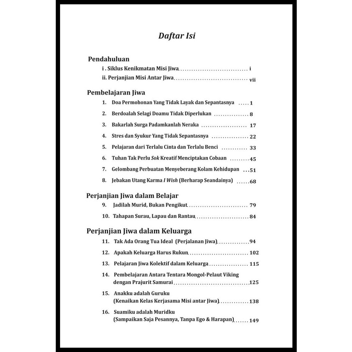 

PROMO BUKU PERJANJIAN MISI ANTAR JIWA PROMO