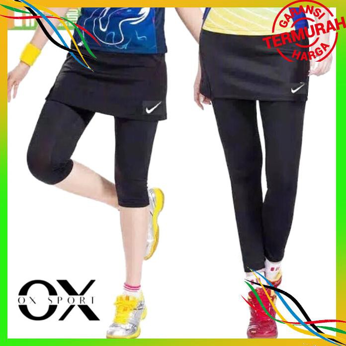 OLAHRAGA BUNDLING PAKET LEGING ROK DAPAT 2 PRODUK LEGGING SPORT WANITA NIKE BAYAR COD