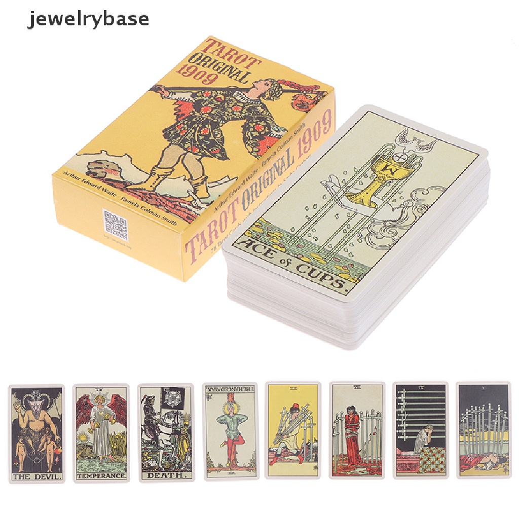 (jewelrybase) Kartu Tarot 1909 Rider Waite Smith