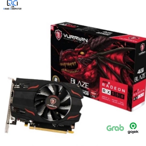 Vga Vurrion RX550 4gb DDR5 128bit RADEON