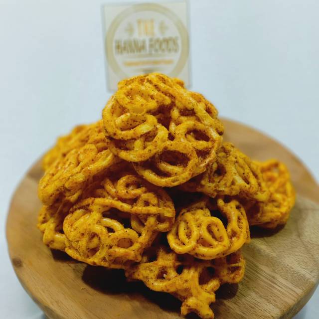 

KERUPUK KRIBO / KERUPUK SEBLAK GIMBAL PEDAS 250 gr