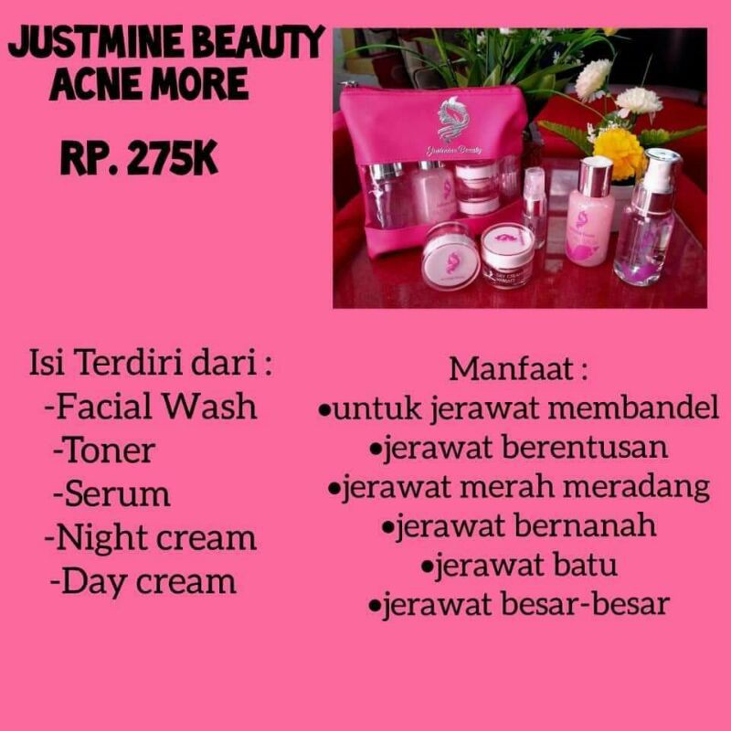 JUSTMINE BEAUTY SKINCARE