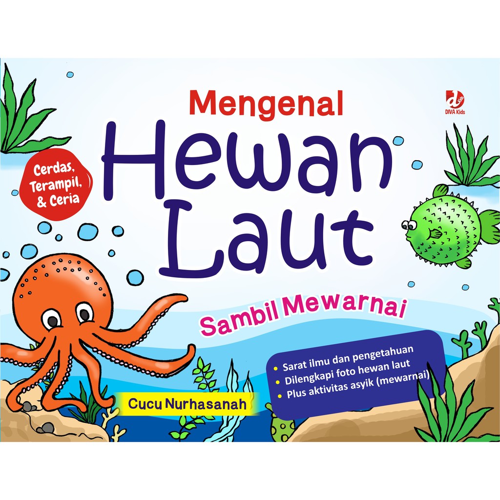 

Buku Mengenal Hewan Laut Sambil Mewarnai - DIVA Press