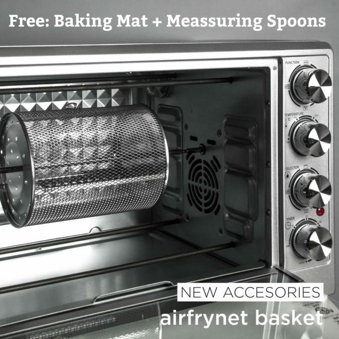 ECOHOME Electric Oven Low Watt Platinum EOP-888 Oven Listrik