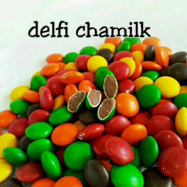 

( 500gram ) Coklat Delfi chacha milk kiloan Delfi Chamilk permen coklat susu