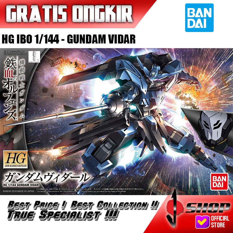 HG IBO 1/144 GUNDAM VIDAR