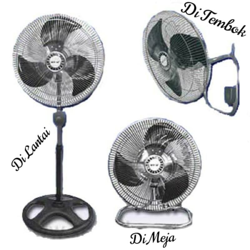 KIPAS ANGIN ADVANCE 3 IN 1