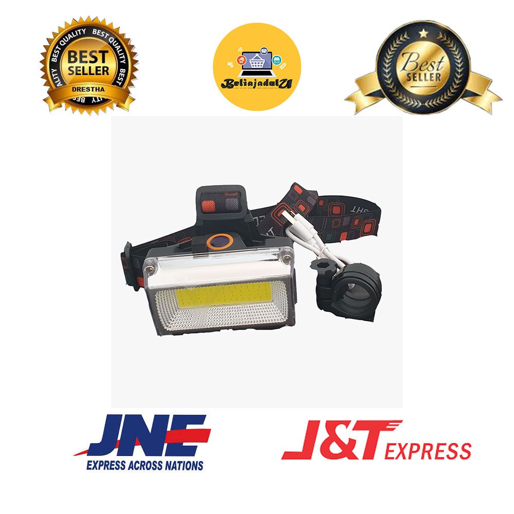 Beliajadulu88 senter kepala led Kiseki ck-b500 head lamp led B-600 50w