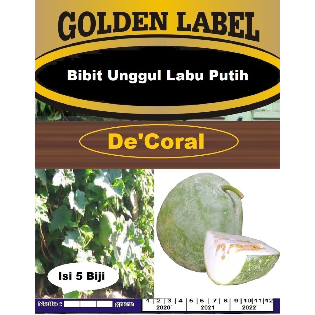 Bibit Unggul Labu Putih | Benih Labu Putih